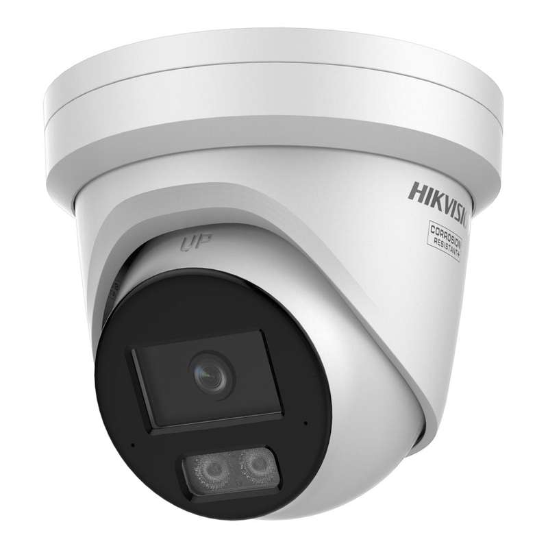 Hikvision 8MP 2.8mm Smart Hybrid Light with ColorVu Fixed Turret Network Camera DS-2CD2387G3-LI2U...