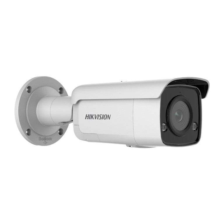 Hikvision 4MP 6mm AcuSense Strobe Light and Audible Warning Fixed Bullet Network Camera DS-2CD2T4...