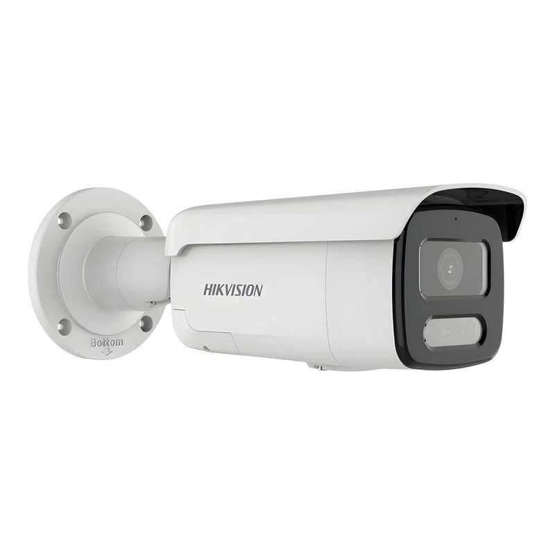 Hikvision 4MP 4mm Smart Hybrid Light with ColorVu Fixed Bullet Network Camera DS-2CD2T47G2H-LISU/...
