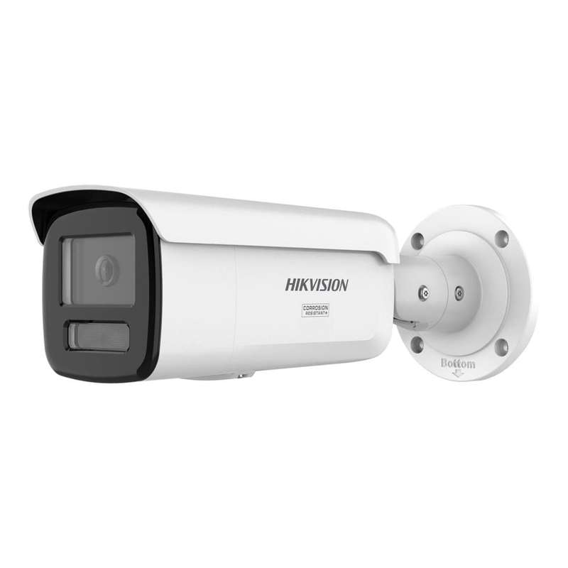 Hikvision 4MP 2.8mm Smart Hybrid Light with ColorVu Fixed Bullet Network Camera DS-2CD2T47G3-LIY(...