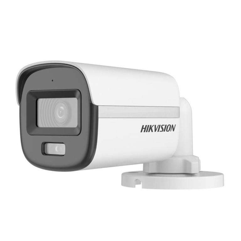 Hikvision 2MP 2.8mm Smart Hybrid Light with ColourVu Fixed Mini Bullet Camera DS-2CE10DF0T-LFS(2....