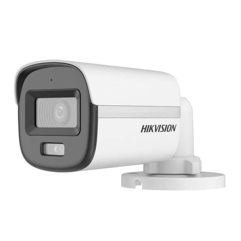 Hikvision 2MP 2.8mm Smart Hybrid Light with ColorVu Fixed Mini Bullet Camera DS-2CE10DF0T-LPFS(2....