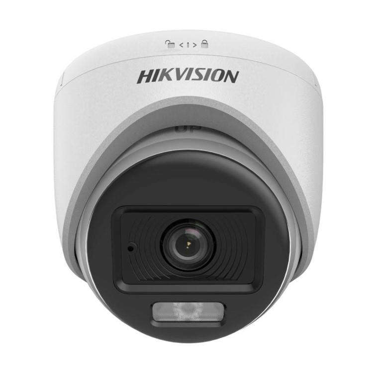 Hikvision 2MP 3.6mm Smart Hybrid Light with ColorVu Indoor Fixed Turret Camera DS-2CE70DF0T-LPFS(...