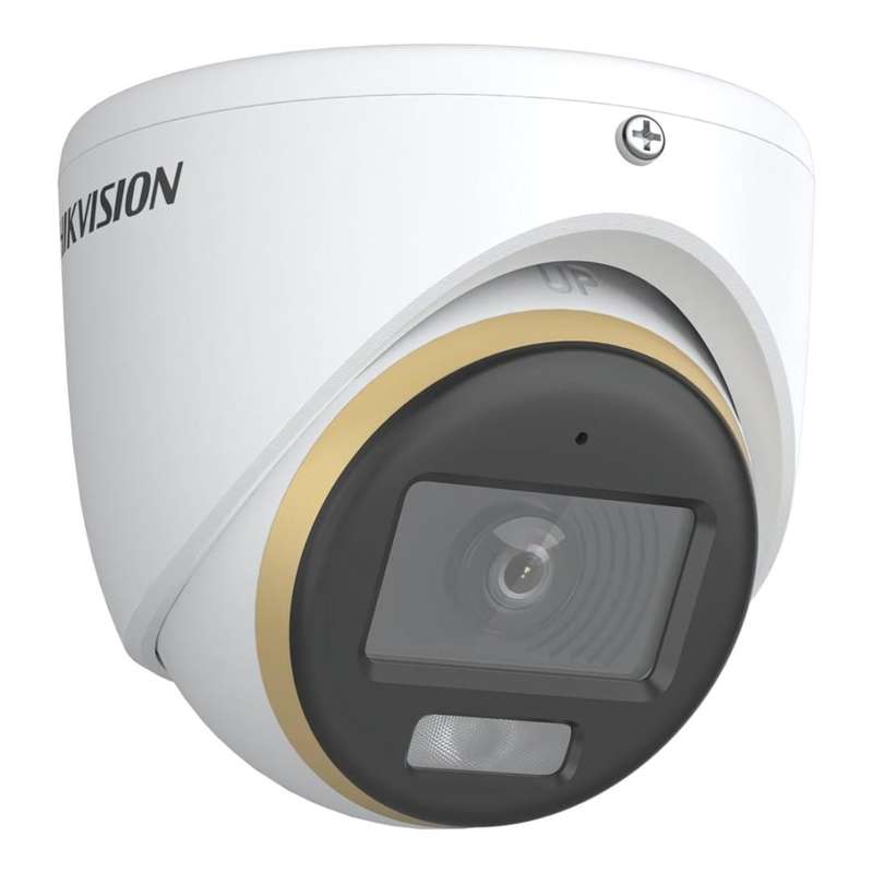 Hikvision 2MP ColorVu Dual-light Fixed Turret Camera DS-2CE70DF3T-LMFS(2.8mm)