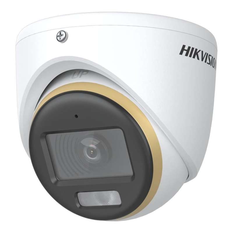 Hikvision 2MP ColorVu Dual-light Fixed Turret Camera DS-2CE70DF3T-LMFS(2.8mm)