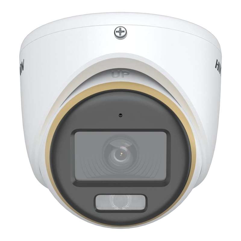 Hikvision 2MP ColorVu Dual-light Fixed Turret Camera DS-2CE70DF3T-LMFS(2.8mm)