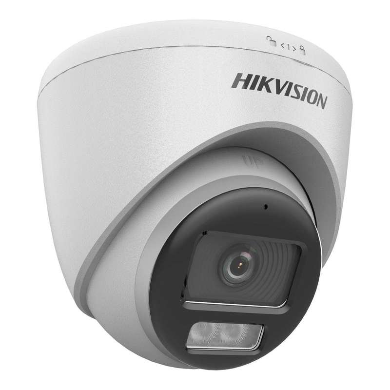 Hikvision 3K 2.8mm ColorVu Smart Hybrid Light Fixed Turret Camera DS-2CE72KF0T-LFS(2.8mm)