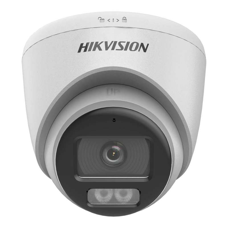 Hikvision 3K 2.8mm ColorVu Smart Hybrid Light Fixed Turret Camera DS-2CE72KF0T-LFS(2.8mm)