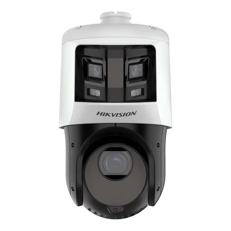 Hikvision TandemVu 6+4MP 25X ColorVu and IR Acusense Panoramic Network Speed Dome DS-2SE4C425MWG-...