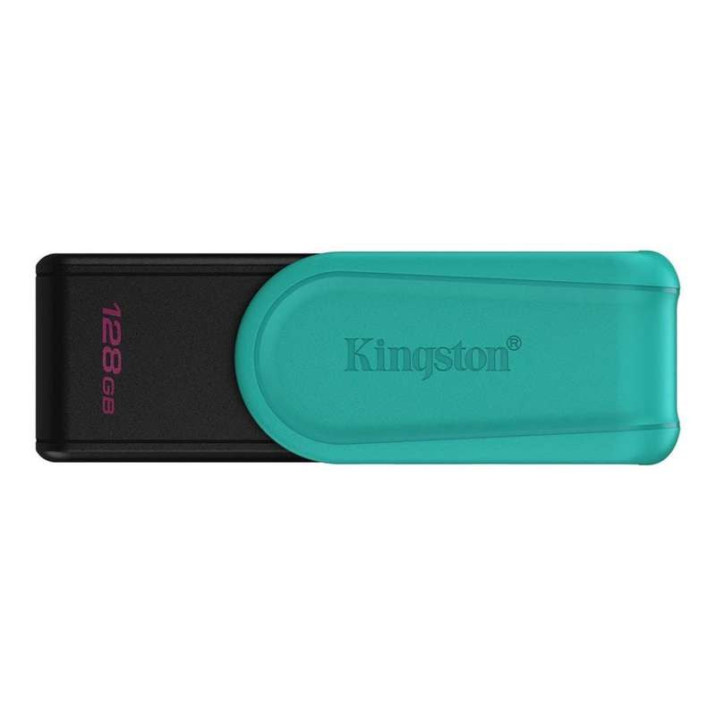 Kingston Technology DataTraveler Exodia S 128GB USB 3.2 Black and Turquoise USB Flash Drive DTXS/...