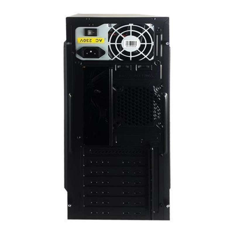 UniQue E188 Micro-ATX PC Case with 400W Power Supply Black