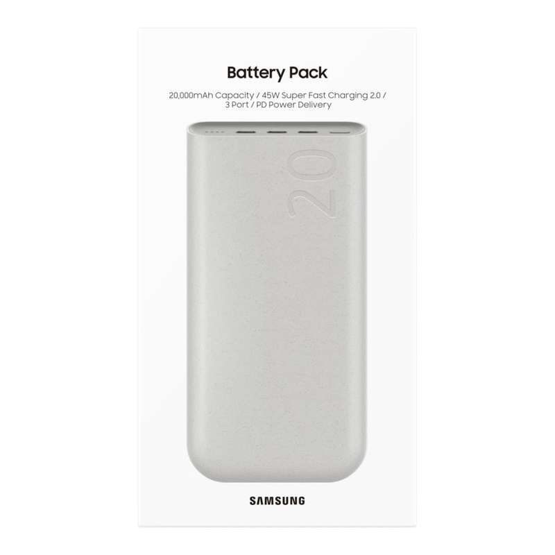Samsung 20000mAh Powerbank Beige EB-P4520X