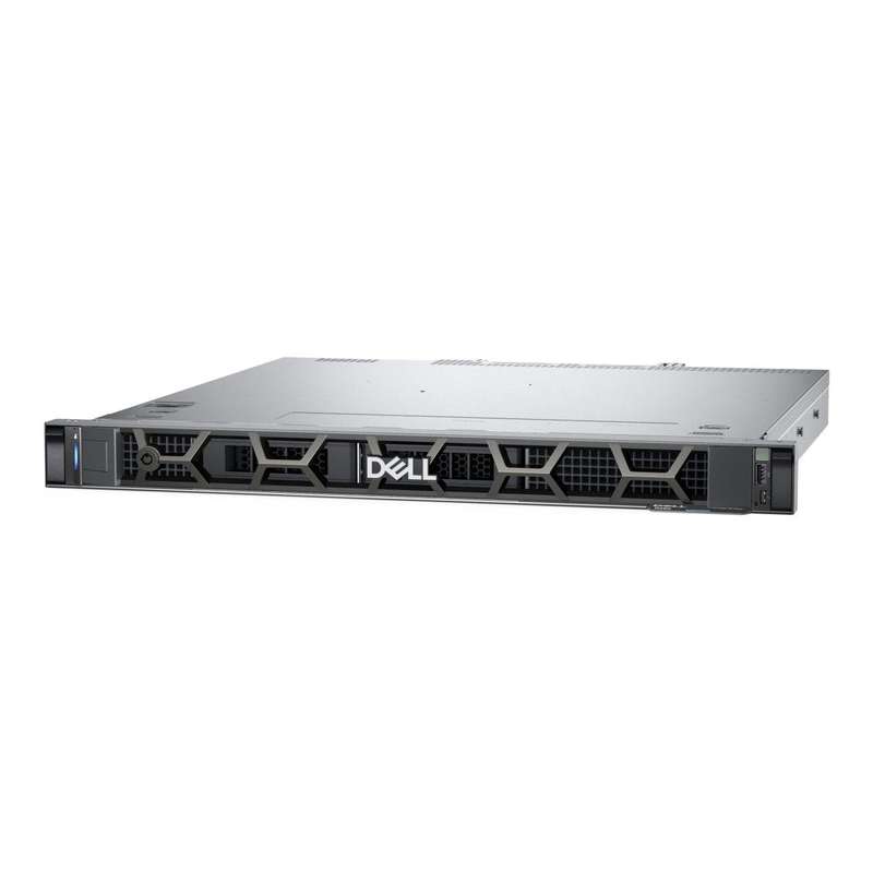Dell PowerEdge R260 1U Rack Server - Intel Xeon E-2434 480 GB 16GB RAM 700W EMEA_PER260SPL3