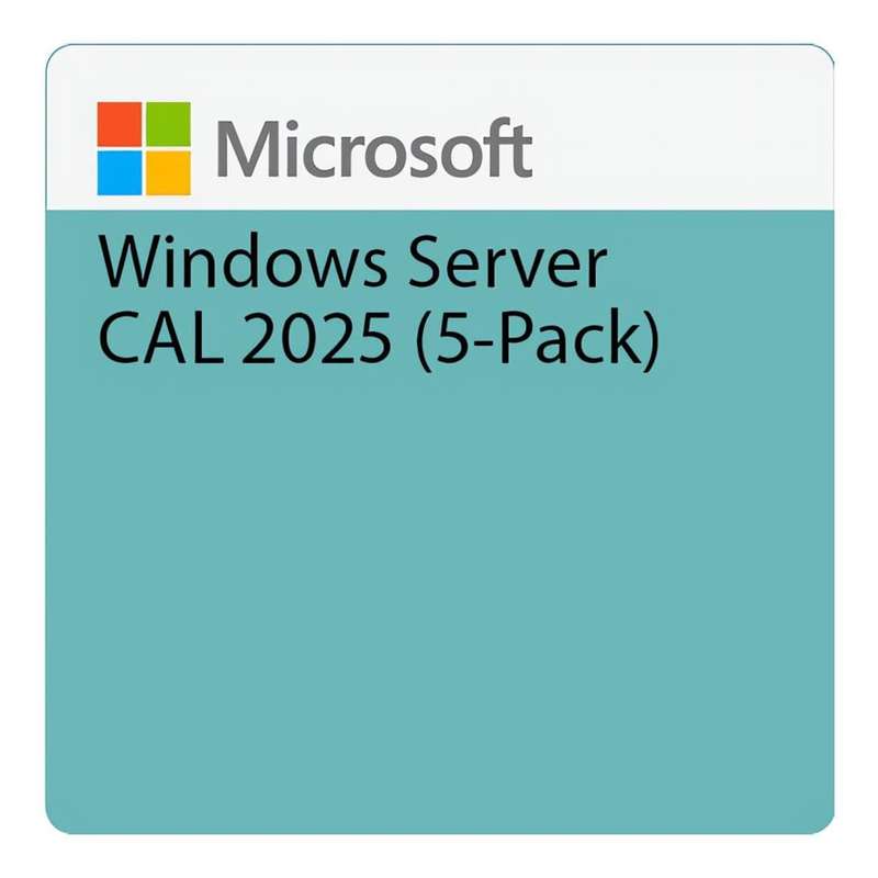 Microsoft Windows Server 2025 5-User CAL DSP License EP2-25279