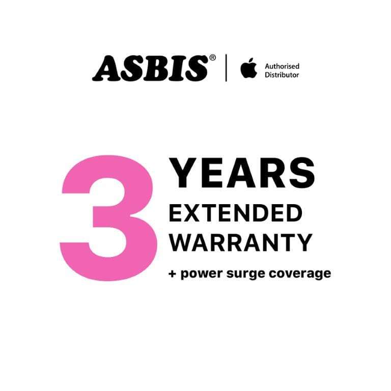 ASBIS Additional 3-year Warranty with Power Surge Coverage for MacBook Air 13 and 15 EW3Y_MACAIR_...