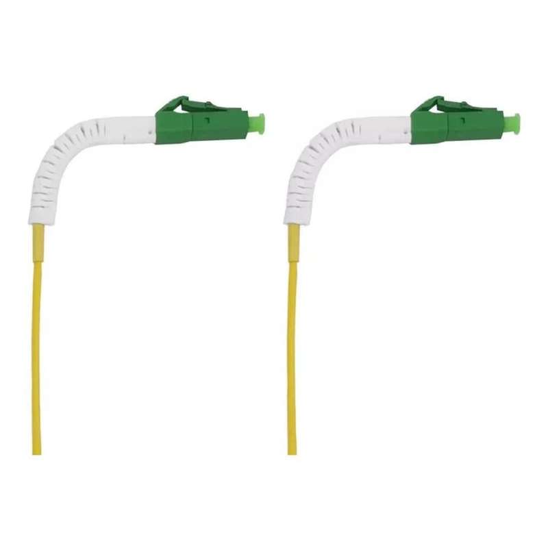 Scoop LC to LC SM APC Flex Boot Fibre Flylead Cable 1m FF-LCLC-SMAF