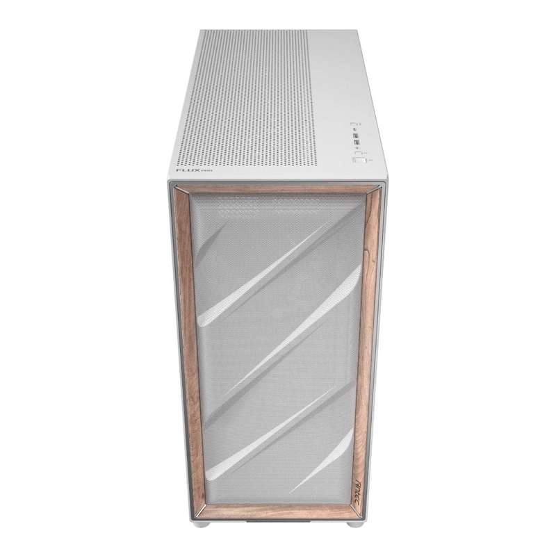 Antec FLUX PRO E-ATX Mid-Tower Gaming PC Case White