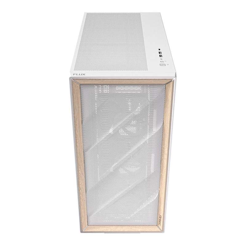Antec FLUX Mid-Tower E-ATX Gaming PC Case White