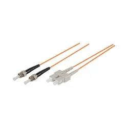 Premium Line Patch Lead Duplex OM2 SC/ST Fibre Cable 5m FPD50-SCST-05