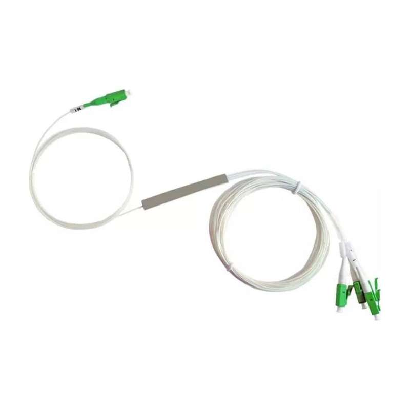 Scoop 4-in-1 LC APC SM Blockless Fibre Splitter Cable 1m FS-LC4