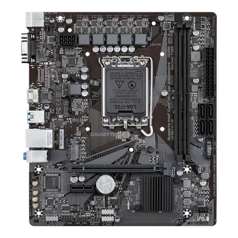 Gigabyte H610M H V2 DDR5 Intel LGA 1700 Micro-ATX Motherboard GA-H610M-H V2