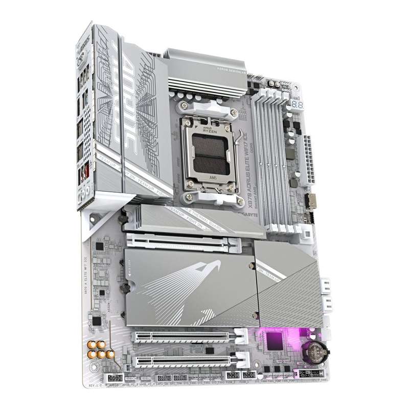 Gigabyte X870 AORUS ELITE Wi-Fi 7 ICE AMD AM5 ATX Motherboard