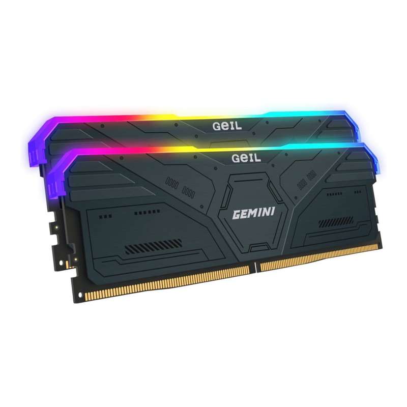 Geil Gemini RGB GAMSG532GB6000C38BDC Memory Module 32GB 2 x 16GB 6000MHz DDR5 - Grey