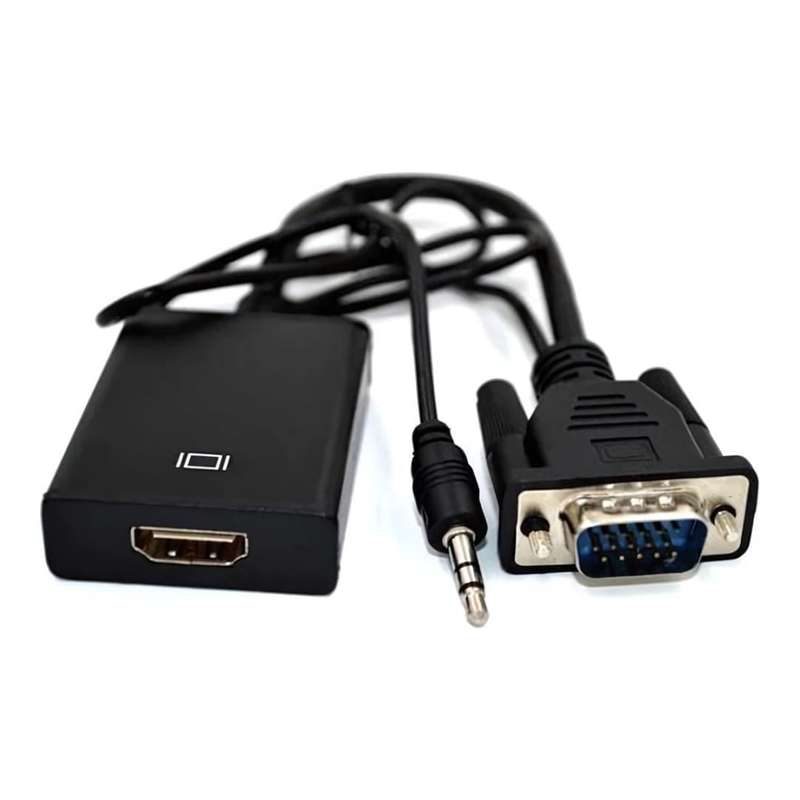 Gizzu 1080P VGA to HDMI Adapter with Audio GAPHVA