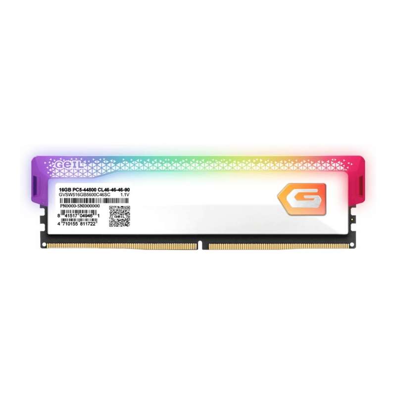 Geil Orion RGB GAVSW516GB6000C38BSC Memory Module 16GB DDR5 6000MHz White