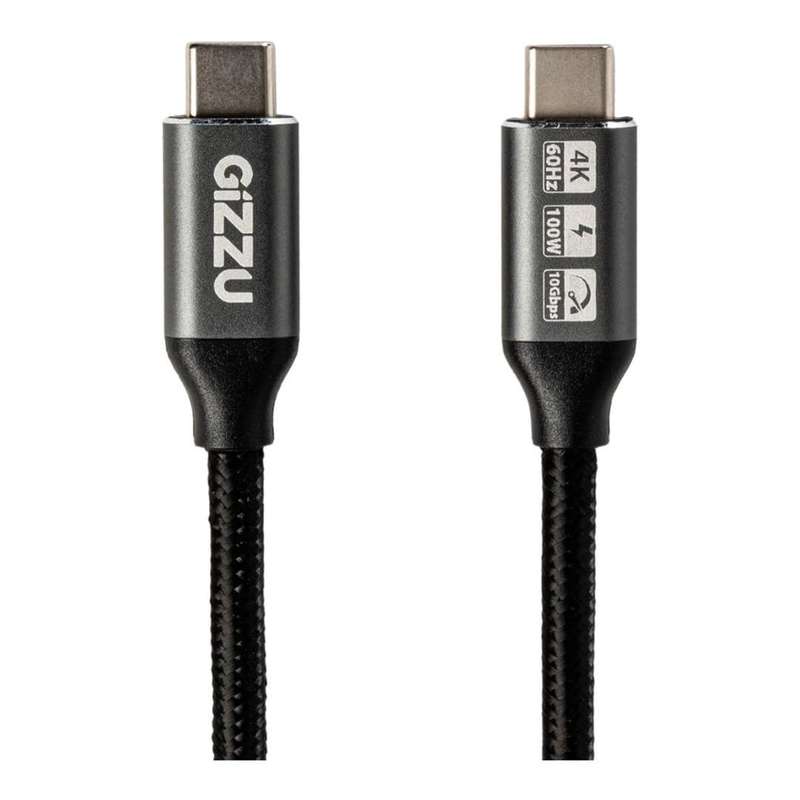 Gizzu 2m 100W 10Gbps Type-C Charging Cable GCPCC10010G-02