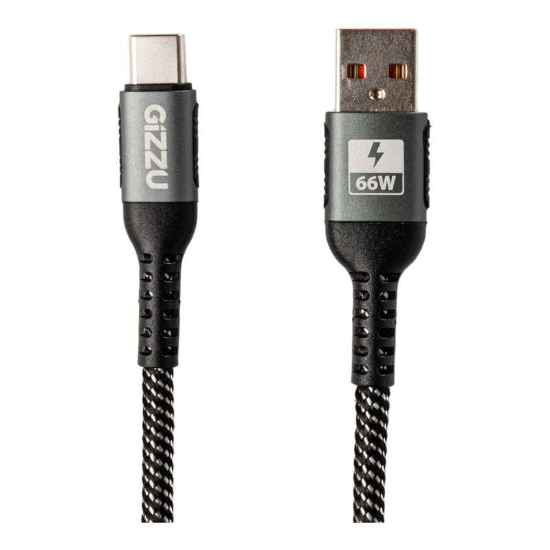 Gizzu 1m 66W 480Mbps USB to Type-C Charging Cable GCPU2C060048G-01