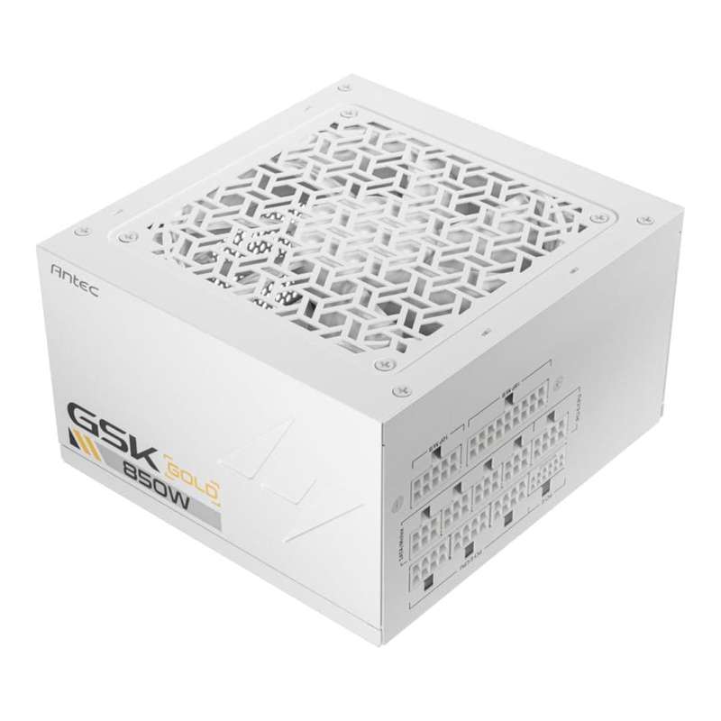 Antec GSK 850W 80 Plus Gold Fully Modular Power Supply Unit - White