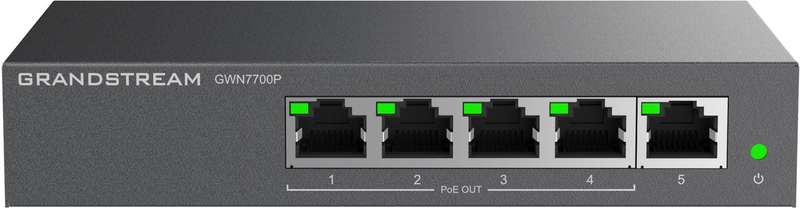 Grandstream GWN7700P Gigabit Ethernet PoE Unmanaged Network Switch