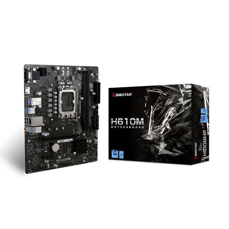 Biostar H610MHP motherboard Intel H610 LGA 1700 micro ATX