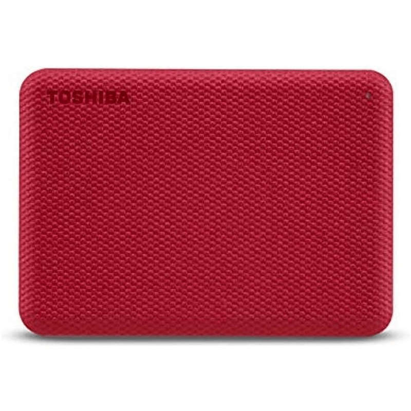 Toshiba Canvio Advance 2.5-inch 1TB USB Type-A Red External Hard Drive HDTCA10ER3AA