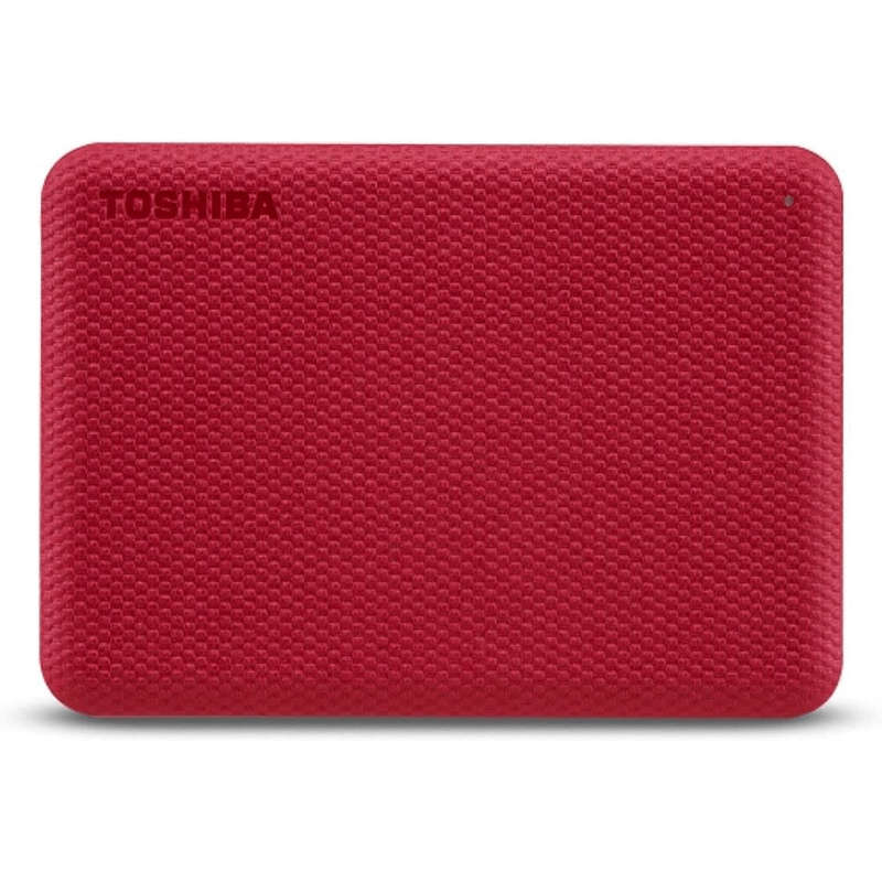 Toshiba Canvio Advance 2.5-inch 2TB USB Type-A Red External Hard Drive HDTCA20ER3AA