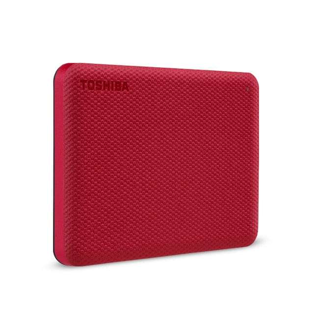 Toshiba Canvio Advance 2.5-inch 4TB USB Type-A External Hard Drive Red HDTCA40ER3CA