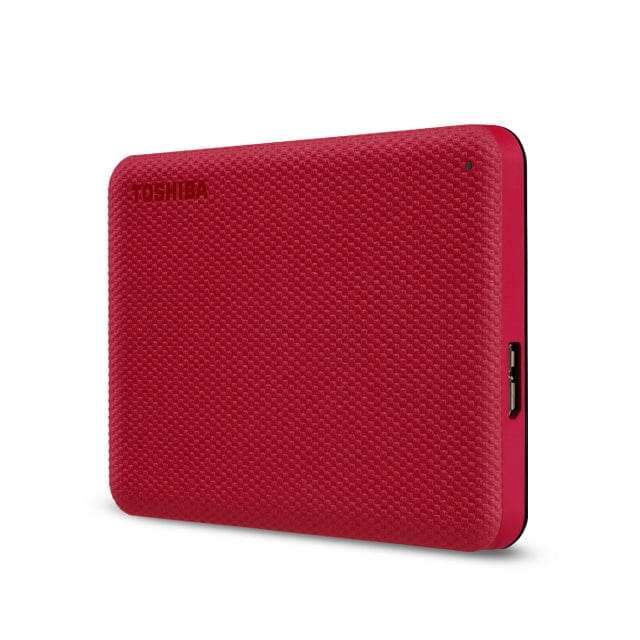 Toshiba Canvio Advance 2.5-inch 4TB USB Type-A External Hard Drive Red HDTCA40ER3CA