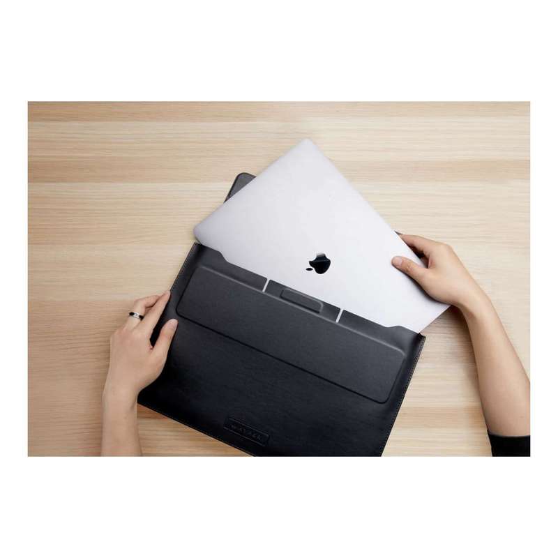 Hyper HyperShield Stand & Go Sleeve for 15-16-inch MacBook Pro and Air - Black HS595-16B