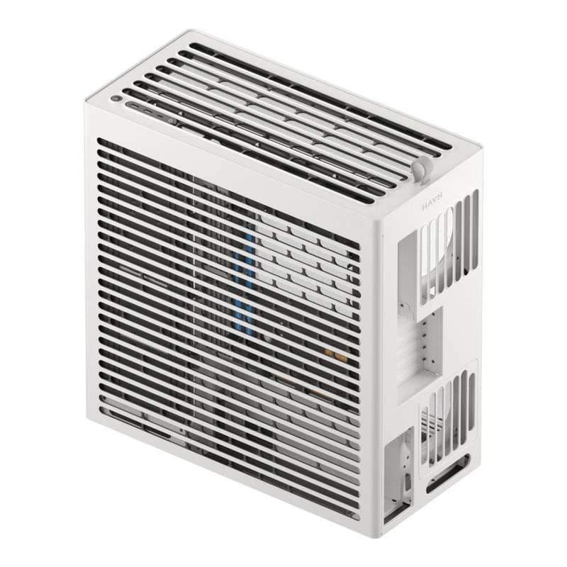 HAVN HS 420 Base Edition E-ATX Mid-Tower PC Case with Adjustable GPU Bracket White HVN-CA-HS420-07