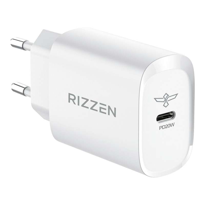 Rizzen PD20W Type-C Wall Charger White IBD156-1C-20W