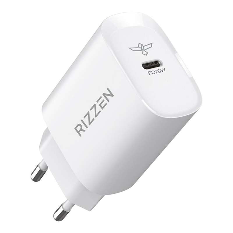 Rizzen PD20W Type-C Wall Charger White IBD156-1C-20W