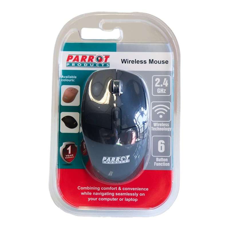 Parrot IC0004-B Wireless Mouse Black