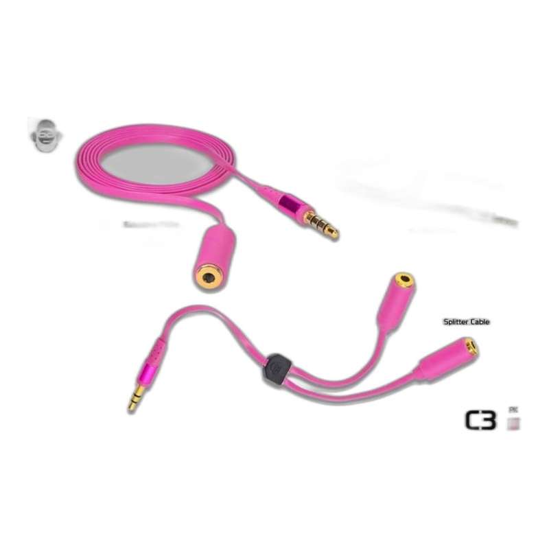 iDance Connect-C3 Audio Survival Kit Pink ID-C3-PK