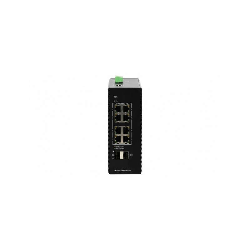 BDCOM 8-port Gigabit Industrial Managed Switch With 2 SFP IES200-V25-2S8T