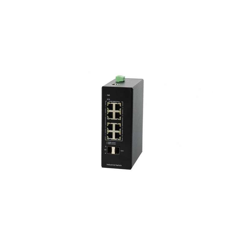 BDCOM 8-port Gigabit Industrial Managed Switch With 2 SFP IES200-V25-2S8T