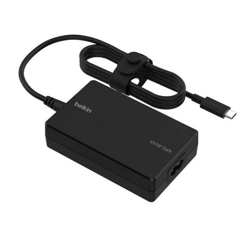 Belkin Connect USB-C GaN 100W Universal AC Fast Charging Power Adapter INC016GLBK