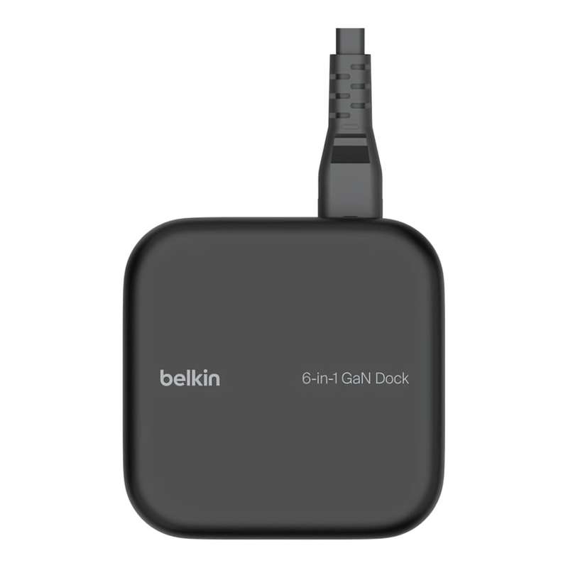 Belkin Connect 130W USB-C 6-in-1 Core GaN Dock INC018VFBK