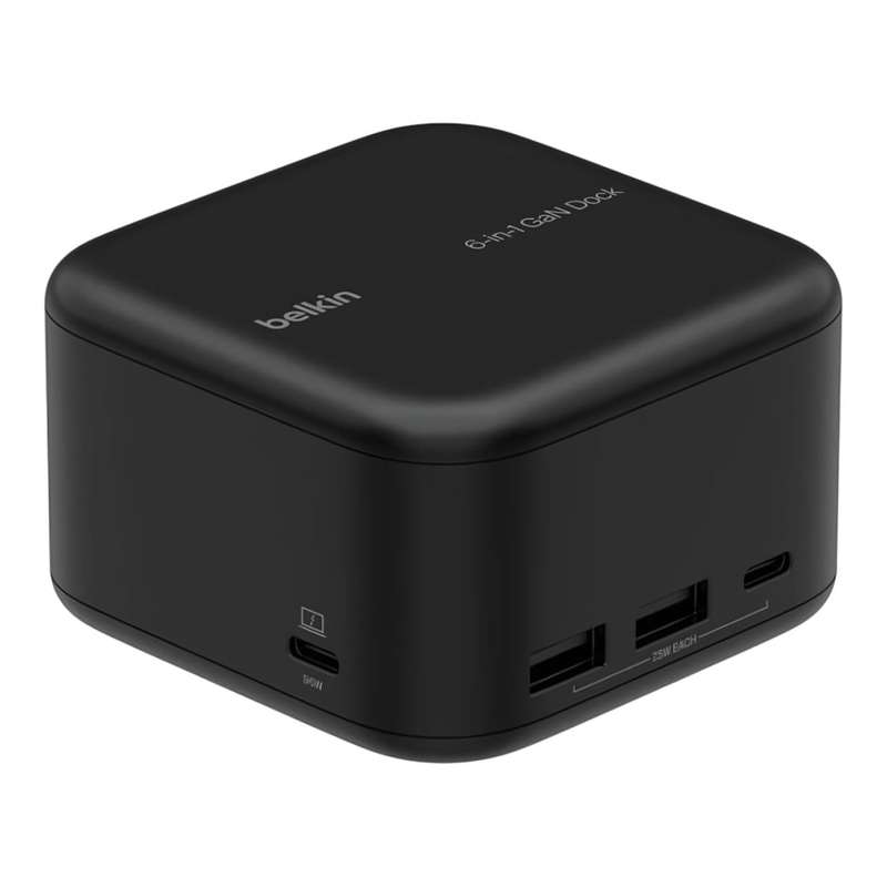 Belkin Connect 130W USB-C 6-in-1 Core GaN Dock INC018VFBK