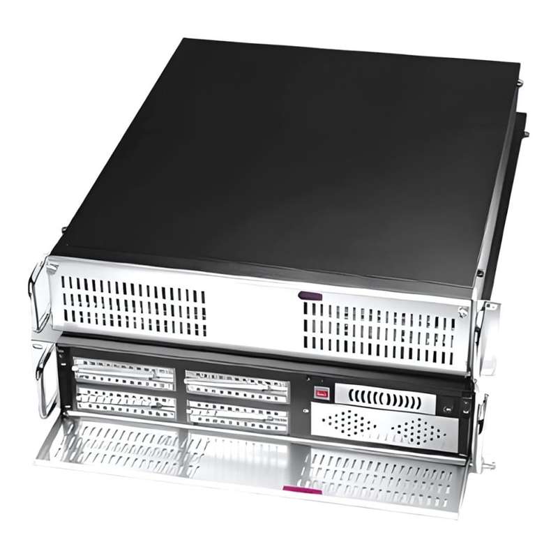 Netix IPC 2U 19-inch Rack Mount Server Chassis IPC2015L-BK